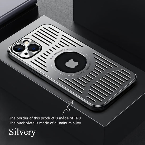 Sleek Magnetic Aluminum Alloy Case for iPhone 1216 Pro Max