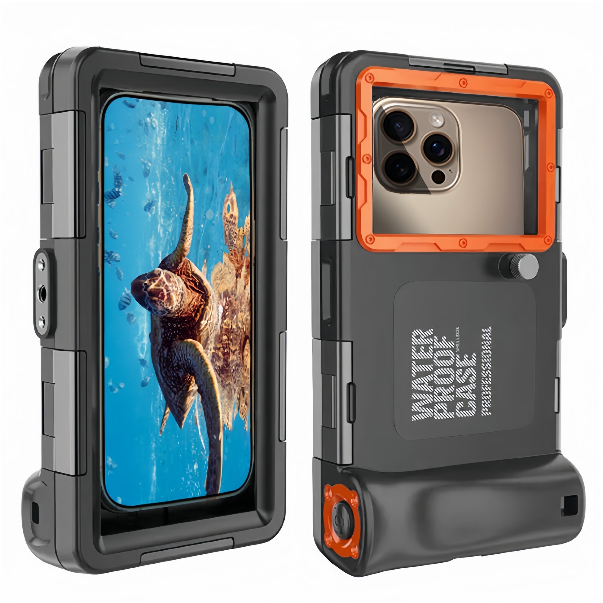 Durable Waterproof Case for iPhone  Samsung Cameras